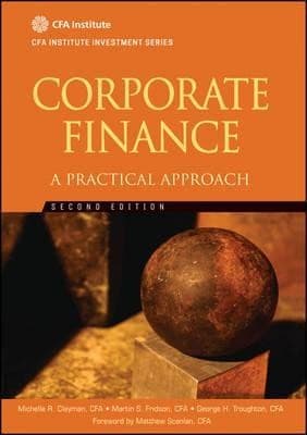Tapa de Corporate finance
