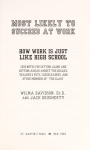 Tapa de Most likely to succeed at work