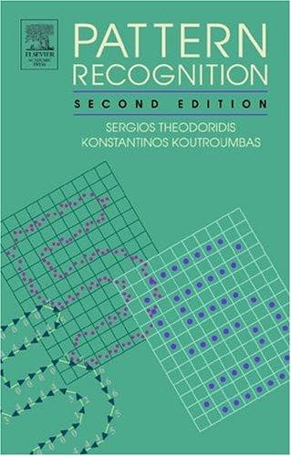 Tapa de Pattern Recognition, Second Edition