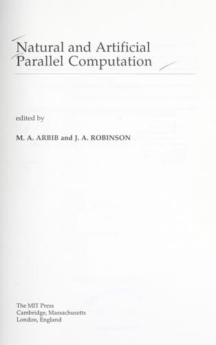 Tapa de Natural and artificial parallel computation