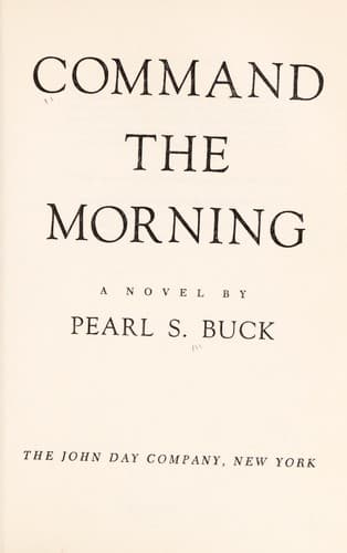Tapa de Command the morning
