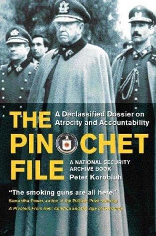 Tapa de The Pinochet File