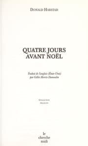 Tapa de Quatre jours avant Noe l