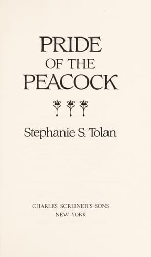 Tapa de Pride of the peacock