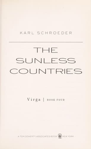Tapa de The sunless countries