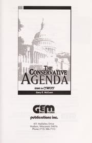 Tapa de The Conservative Agenda
