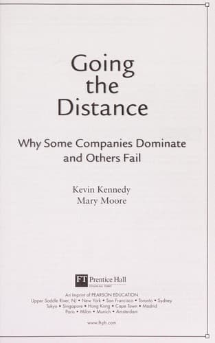 Tapa de Going the distance