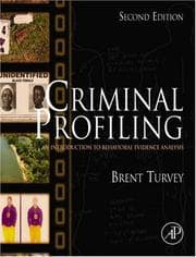 Tapa de Criminal profiling