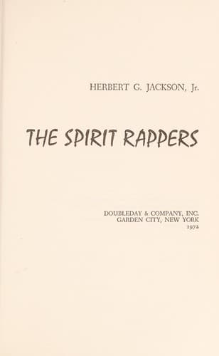 Tapa de The spirit rappers