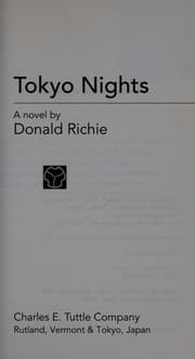Tapa de Tokyo nights