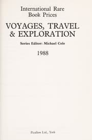 Tapa de Voyages, travel & exploration