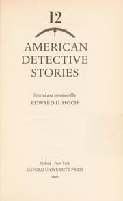 Tapa de 12 American detective stories
