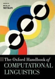 Tapa de The Oxford handbook of computational linguistics