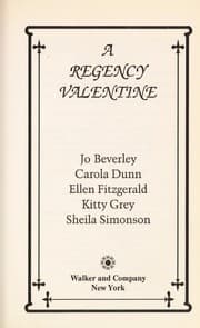 Tapa de A Regency Valentine