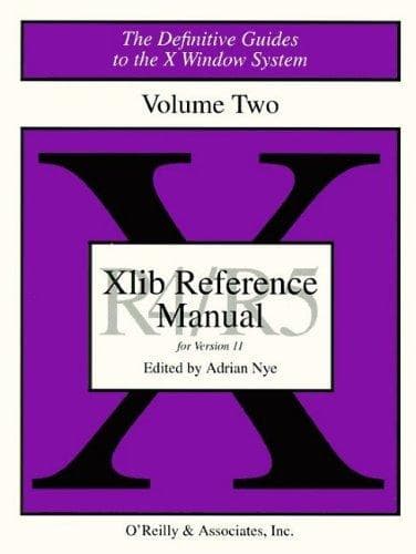 Tapa de Xlib Reference Manual