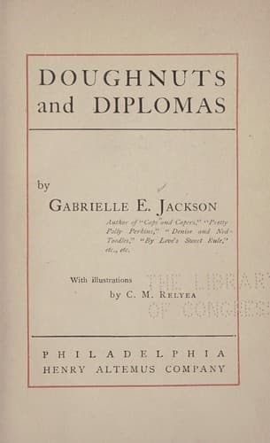 Tapa de Doughnuts and diplomas
