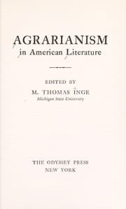 Tapa de Agrarianism in American literature