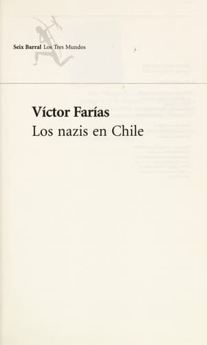 Tapa de Los Nazis en Chile