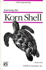 Tapa de Learning the Korn shell