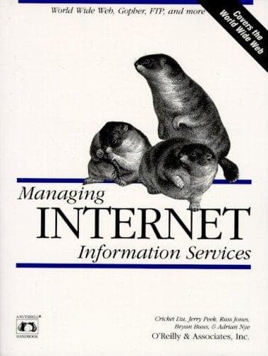 Tapa de Managing Internet Information Services