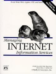 Tapa de Managing Internet Information Services