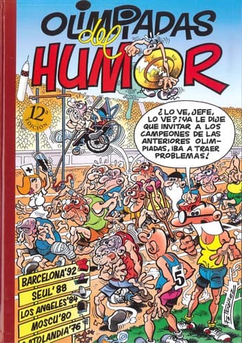 Tapa de Olimpiadas del humor