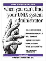 Tapa de When you can't find your UNIX system administrator