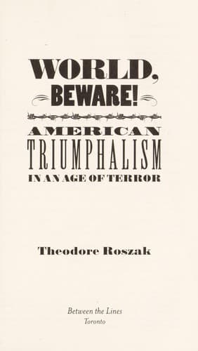 Tapa de World, beware!