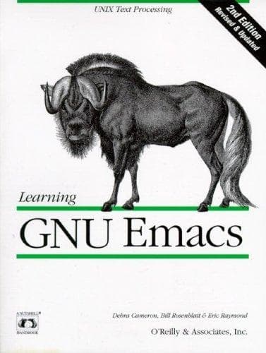 Tapa de Learning GNU Emacs, 2nd Edition