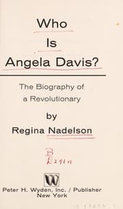Tapa de Who is Angela Davis?