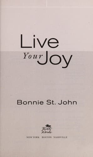 Tapa de Live your joy