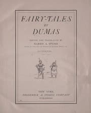 Tapa de Fairy-tales by Dumas