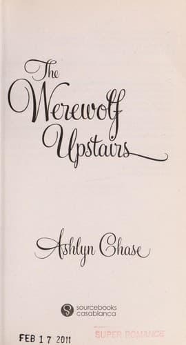 Tapa de The werewolf upstairs