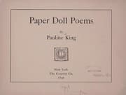 Tapa de Paper doll poems