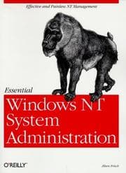 Tapa de Essential Windows NT System Administration