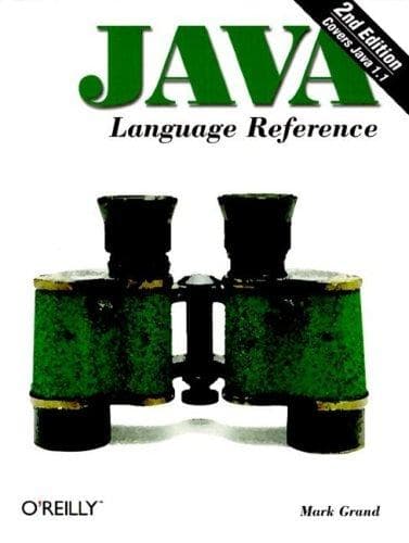 Tapa de Java Language Reference