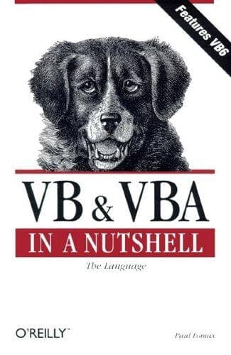 Tapa de VB & VBA in a nutshell