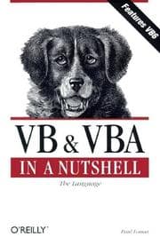 Tapa de VB & VBA in a nutshell