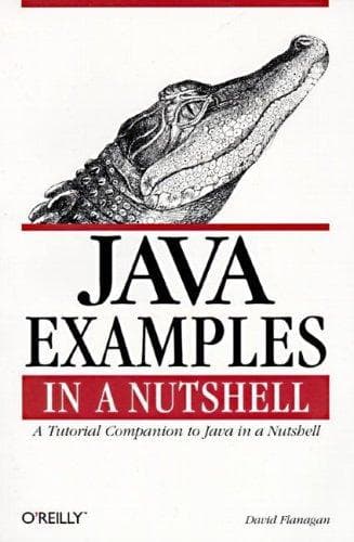 Tapa de Java examples in a nutshell