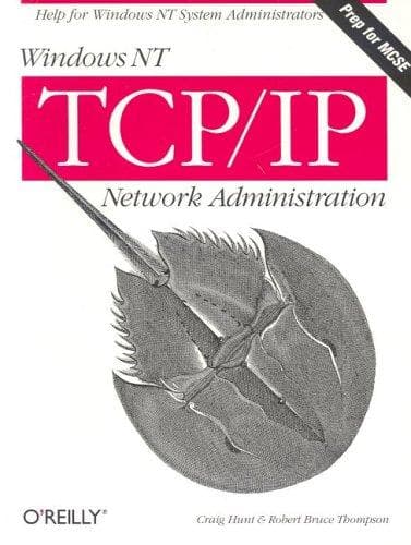 Tapa de Windows NT TCP/IP Network Administration