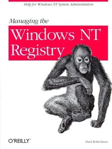 Tapa de Managing the Windows NT Registry