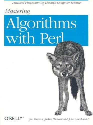 Tapa de Mastering algorithms with Perl