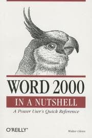 Tapa de Word 2000 in a nutshell