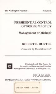 Tapa de Presidential control of foreign policy