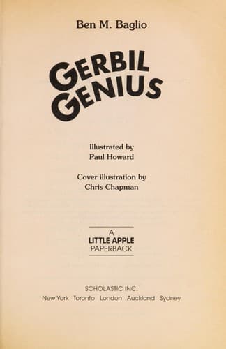Tapa de Gerbil genius