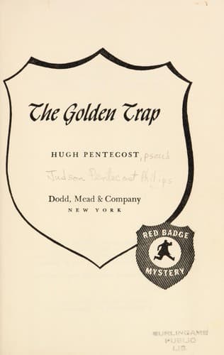 Tapa de The golden trap
