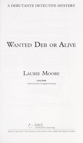 Tapa de Wanted deb or alive