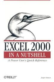 Tapa de Excel 2000 in a nutshell
