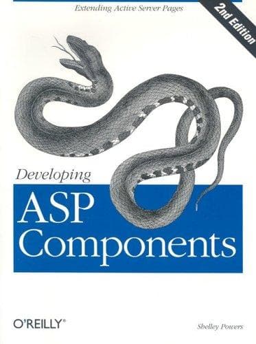 Tapa de Developing ASP components