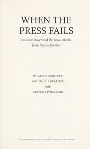 Tapa de When the press fails